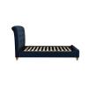 Brompton Blue fabric bed frame - view 3