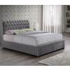 Valentino grey fabric bed - view 2