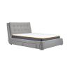 Mayfair grey fabric bed - view 3