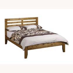 Torrin pine bed frame available in 6 finishes and painted options