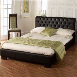 Double Faux Leather Beds & 4ft6 Leather Bed Frames.