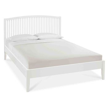 Ashby White Small Double Bed Bentley Designs.