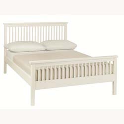 Atlanta two tone bed frame (high foot end)