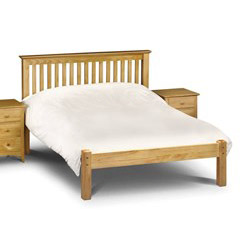 Barcelona single 3ft bed frame low foot end shown