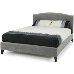 Charlotte steel  6ft fabric bed frame by Serene furnishings.