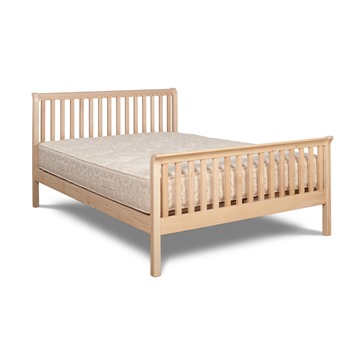 Notgrove Slatted Bed Frame High Foot End