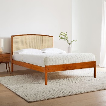 Cromer rattan bed frame King Size