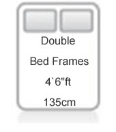 Double Beds & 4ft6' Bed Frames.