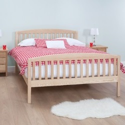 Edgeworth Slatted High Foot End 3ft Bed Frame