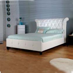 eposilon white bed frame