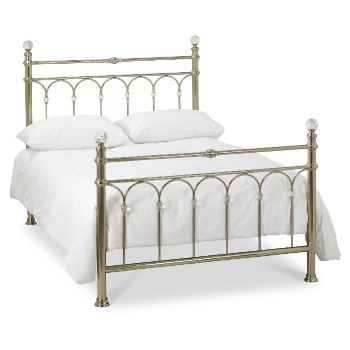 Bentley Designs Krystal Champagne Bed Frame.