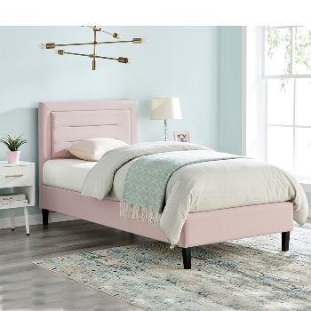 Picasso Pink 3ft single bed frame