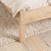 Croxley oak rattan bed frame.  - view 6