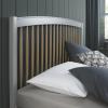 Whitby scandi oak grey bed frame  - view 2