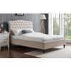 Rosa Natural fabric bed frame - view 2
