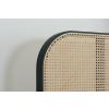 Margot black oak rattan bed frame.  - view 3