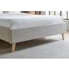 Tasya Natural fabric bed frame - view 3