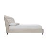 Elm warm stone velvet fabric bed - view 4