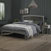 Whitby scandi oak grey bed frame  - view 1