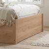 Croxley ottoman oak rattan bed frame.  - view 4