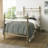 Krystal brass bed frame. - view 2