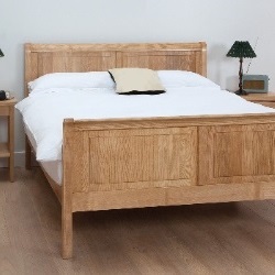 Notgrove 318P/HFPanel Cotswold Caners Wood Bed Frame HFE