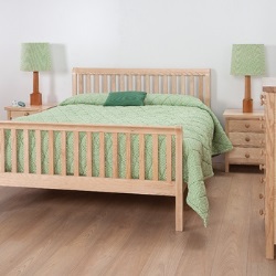 Notgrove Double Slatted HFE 4ft6 Wooden Bed Frame