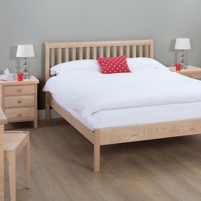 Slatted Lfe 5ft Wooden Bed Frame, King Size Slatted Bed Frame