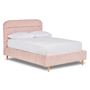 Canterbury small double fabric bed