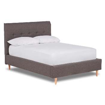 Preston double fabric bed