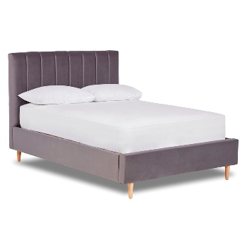 Winchester small double fabric bed