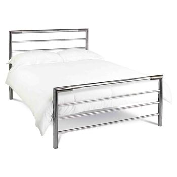 Bentley Designs Urban Chrome Bed Frame