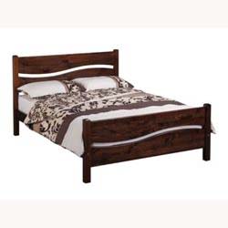 Venice small double 4ft pine bed frame.