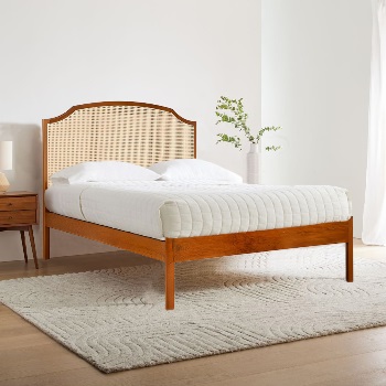 Whitstable rattan bed frame 6ft Super King