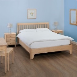 Withington Double Slatted LFE 4ft6 Wooden Bed Frame